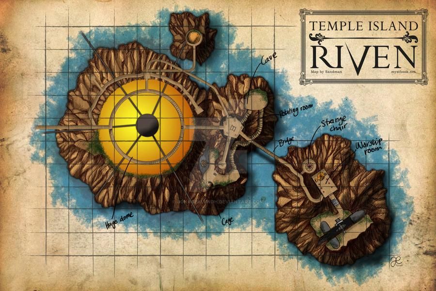 myst iii exile island maps