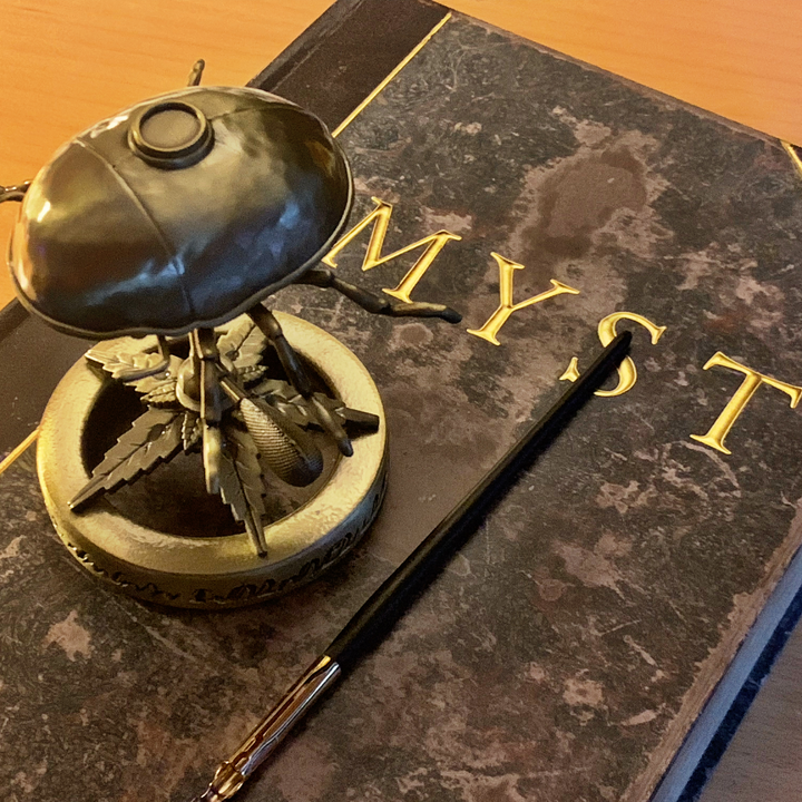 Myst linking book and Gehns Inkwell